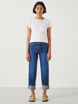HUSH Agnes Straight Leg Jeans - view 2, Authentic Blue