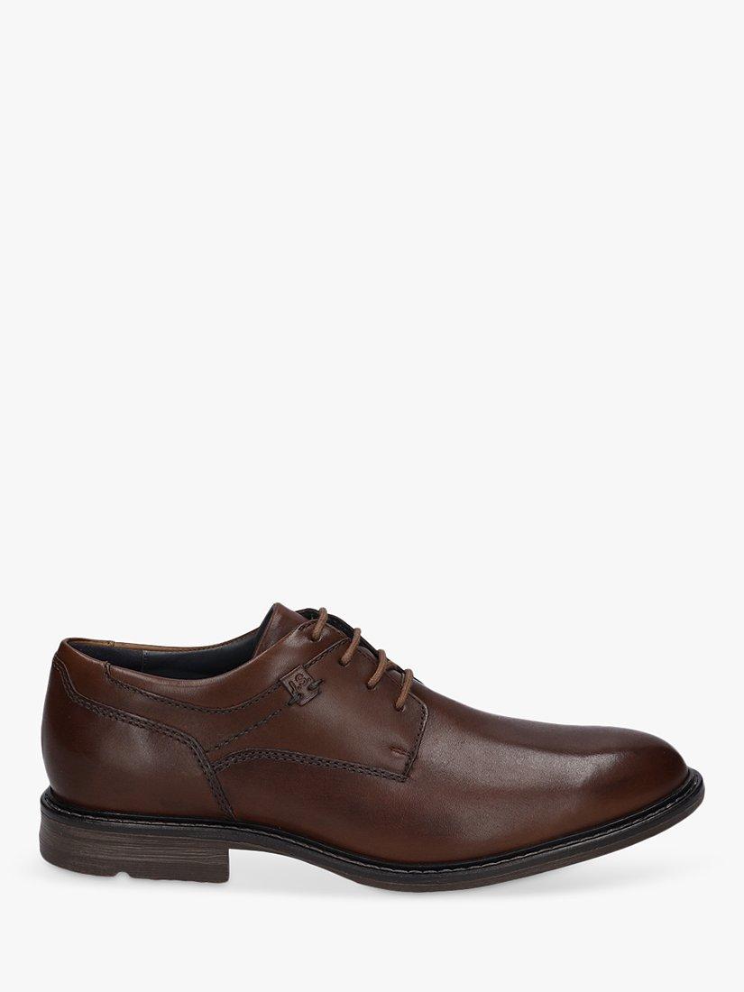 Josef Seibel Earl 05 Leather Oxford Shoes, Cognac, 8