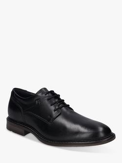 Josef Seibel Earl 05 Leather Oxford Shoes - view 2, Black