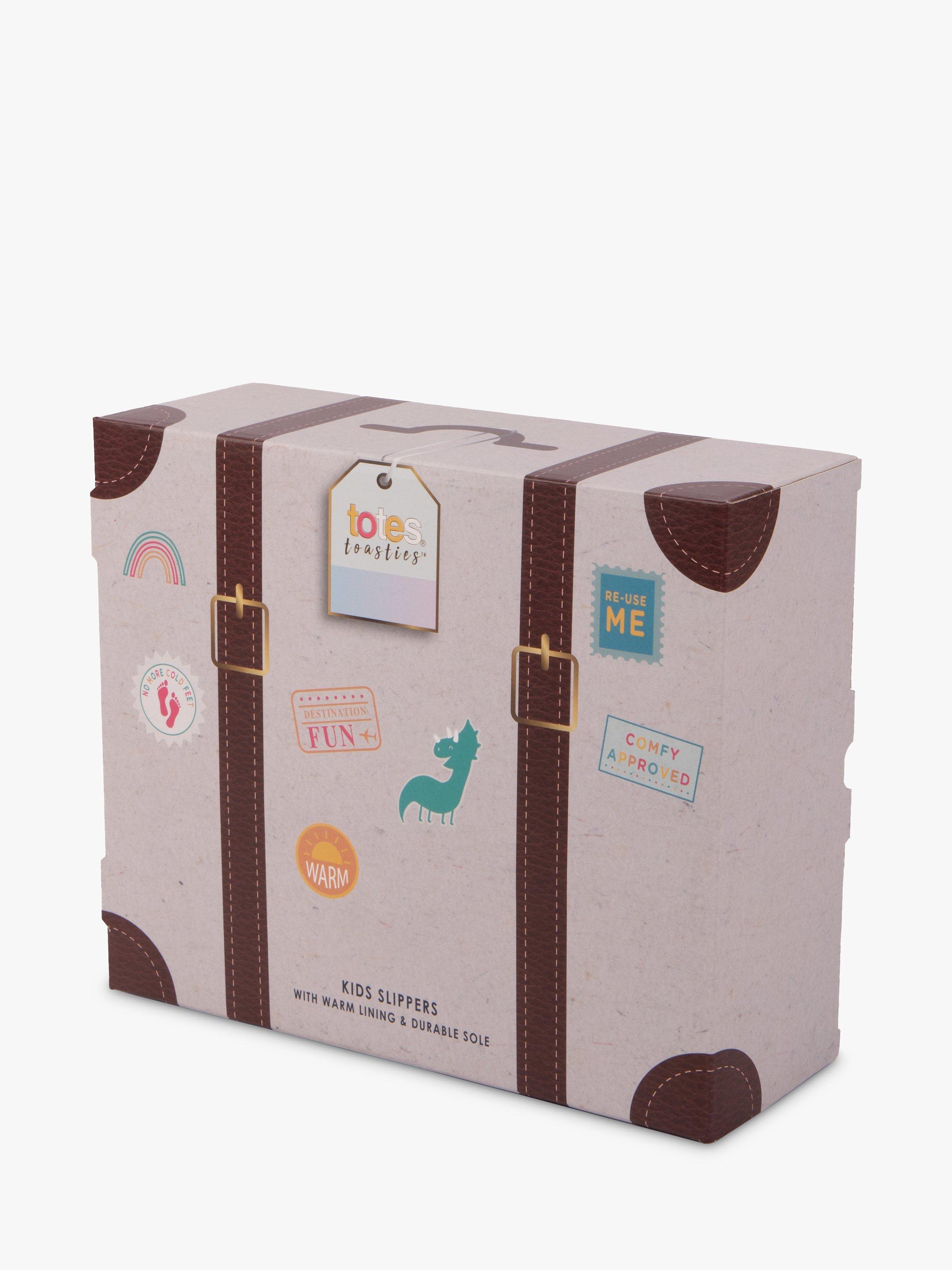 Product image 6 of 8, which shows totes Kids' Camouflage Slippers, Green/Black, 11-12 Jnr