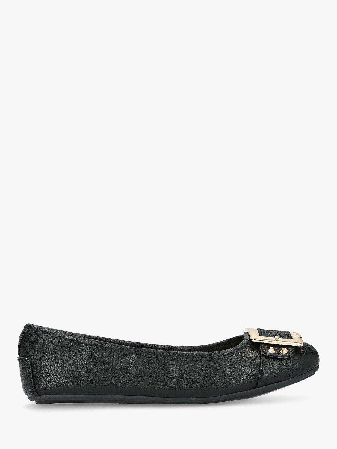 Carvela Mission Ballet Flats, Black