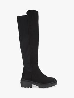 Carvela Dash Knee High Boots, Black, Black