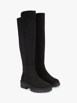 Carvela Dash Knee High Boots, Black - view 2, Black