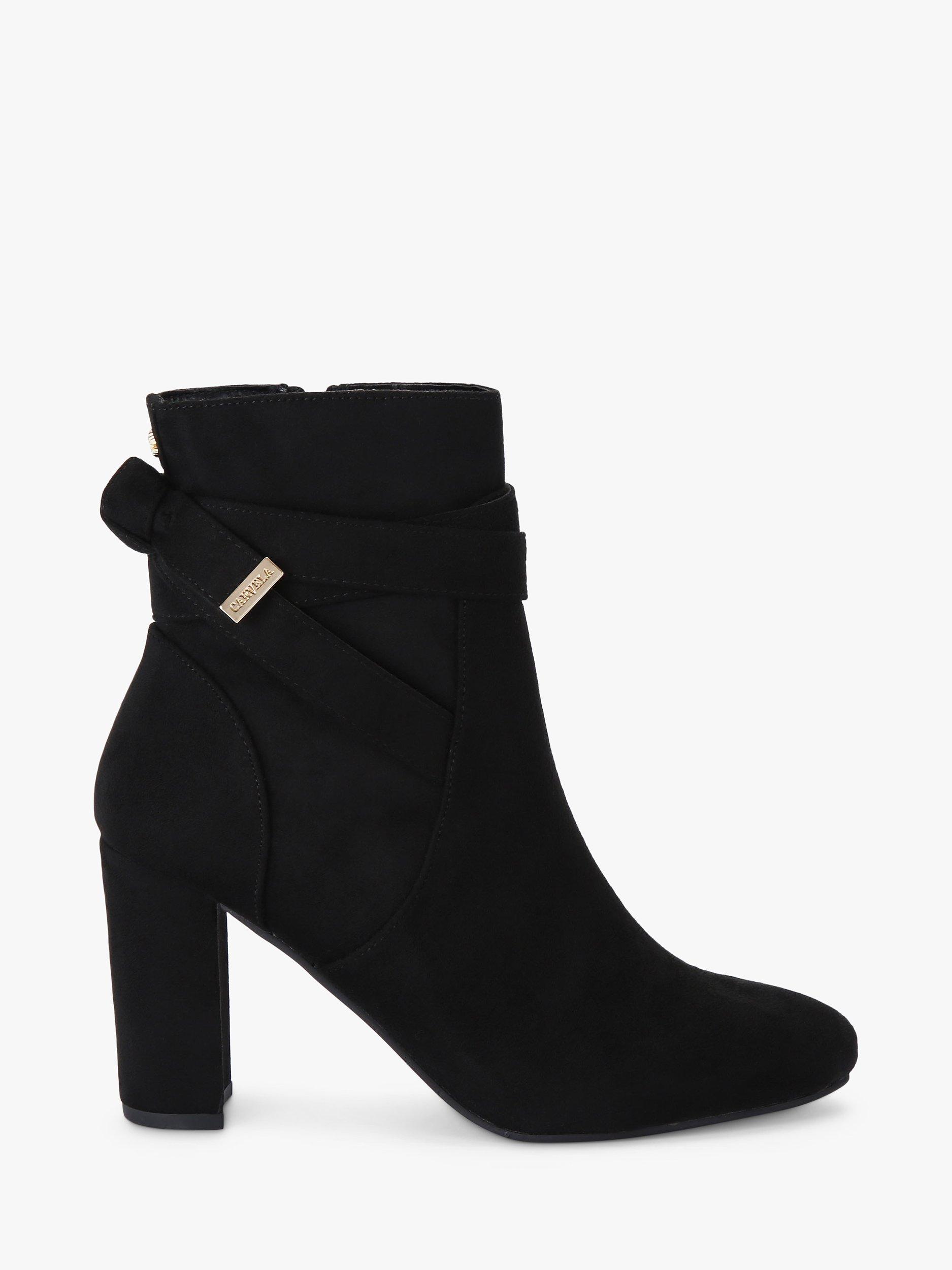 John lewis ladies black ankle boots on sale