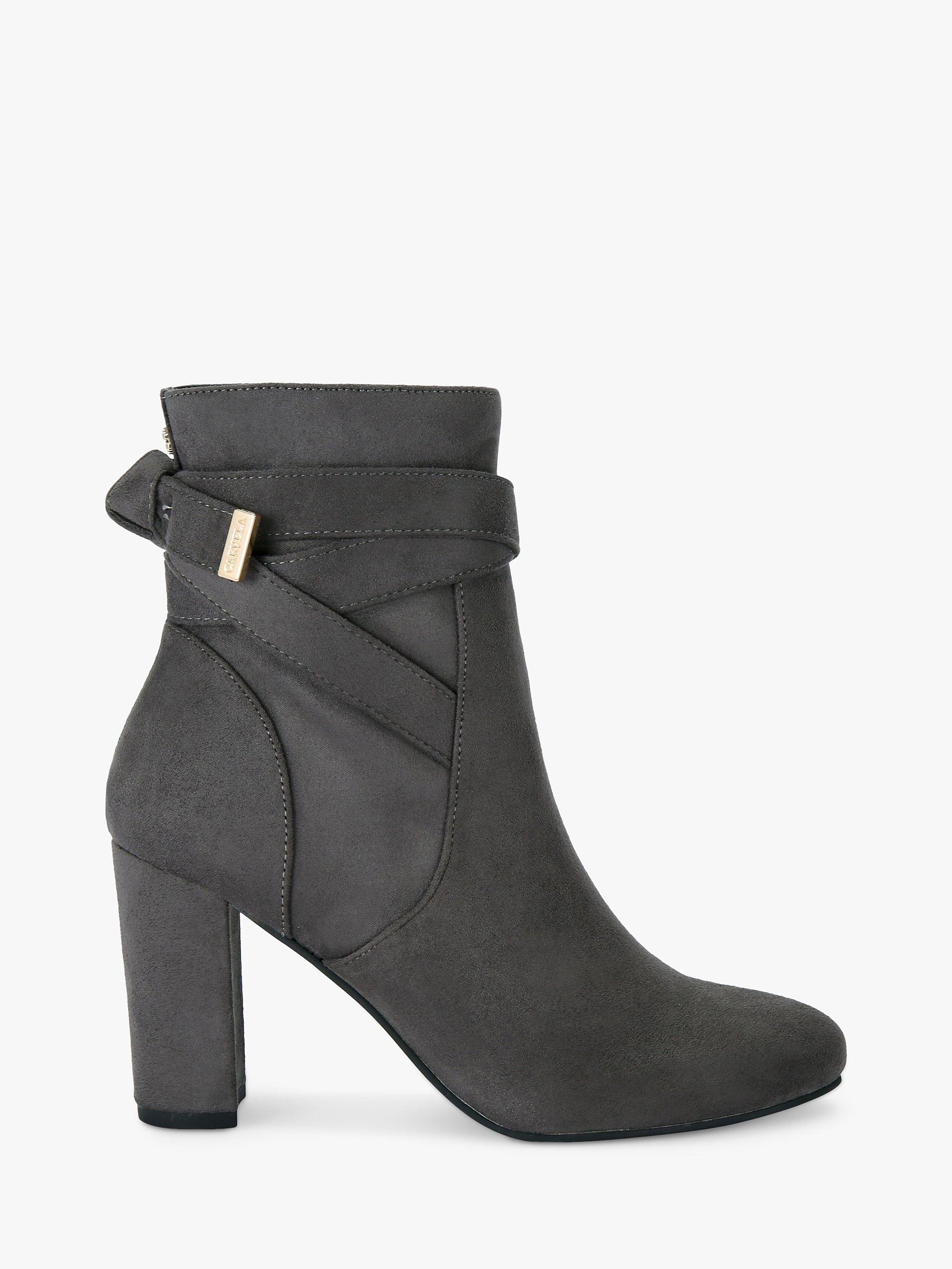 Carvela Tempt Ankle Boots Grey