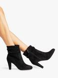 Carvela Tampa Slouch Ankle Boots, Black