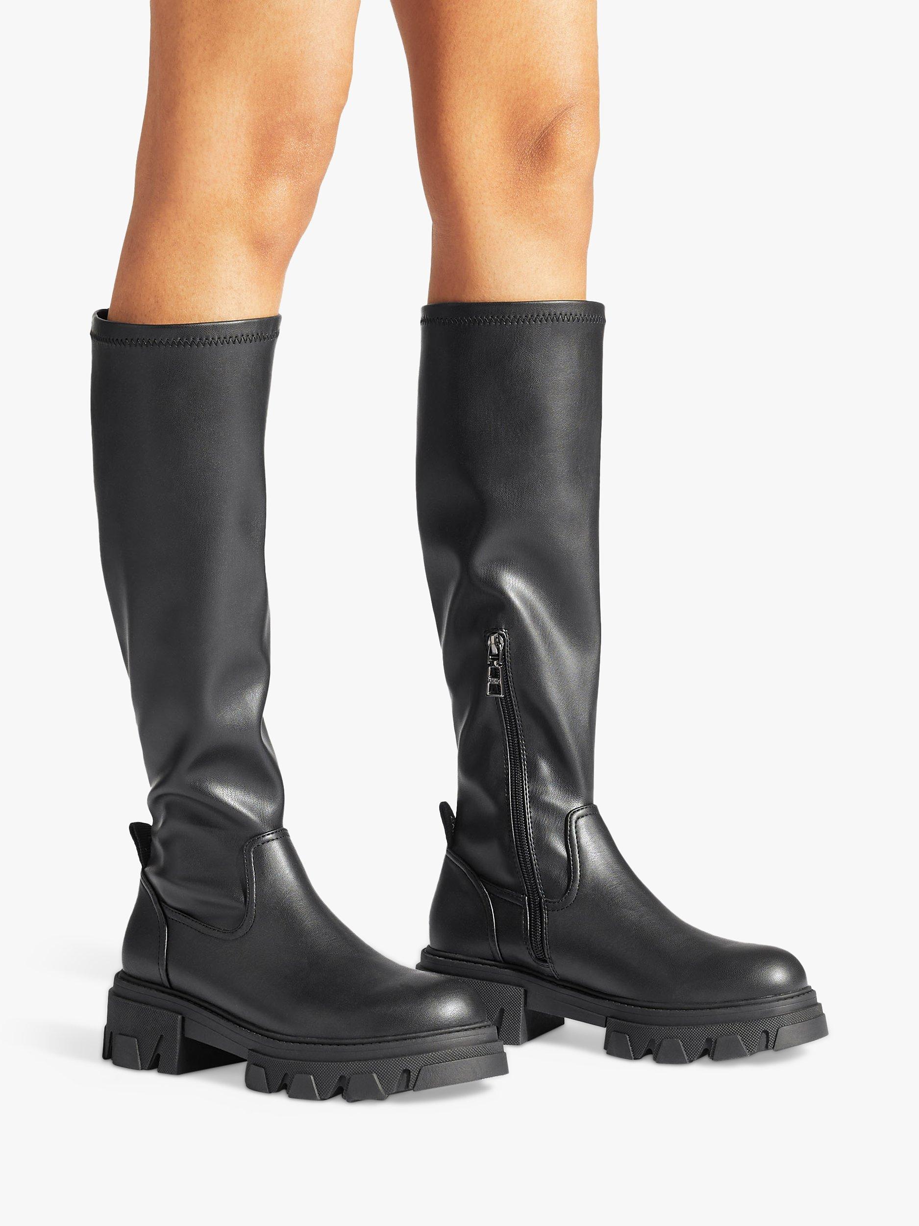 Product image 2 of 5, which shows Carvela Explorer Knee High Boots, Black, 5