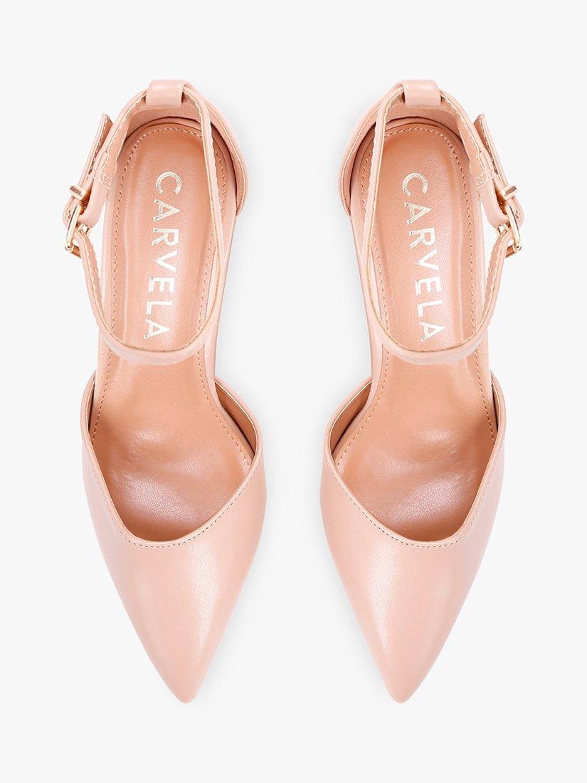 Carvela Refined Court Shoes, Pink Blush, 3