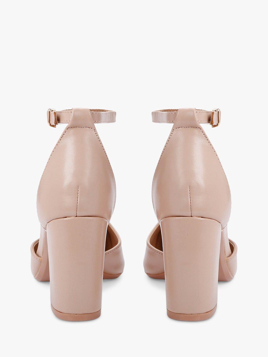Product image 4 of 5, which shows Carvela Refined Court Shoes, Pink Blush, 3