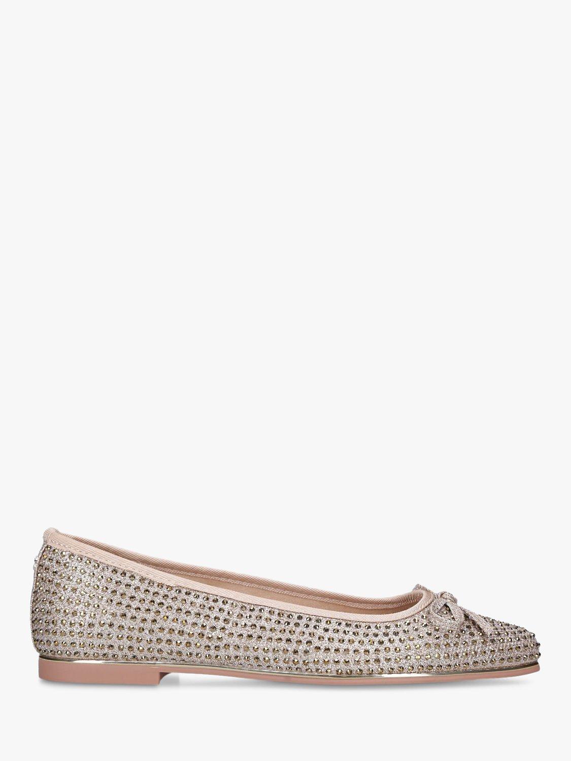 Carvela Lily Ballerina Pumps, Gold