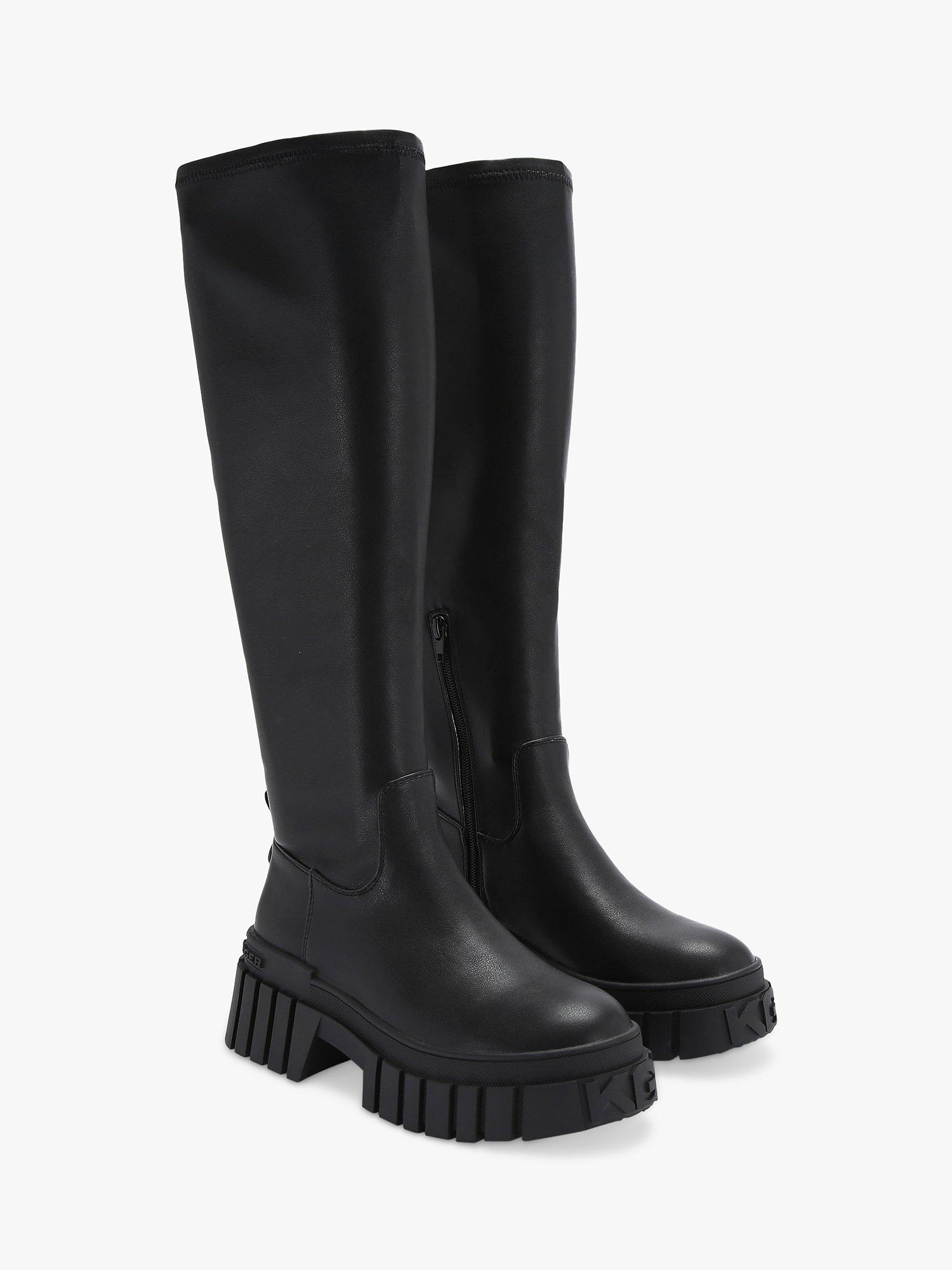 Product image 3 of 5, which shows KG Kurt Geiger Tegan Knee High Sock Boots, Black, 7