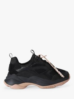 KG Kurt Geiger Lila Canvas Trainers, Black