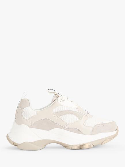 KG Kurt Geiger Lila Canvas Trainers, Natural