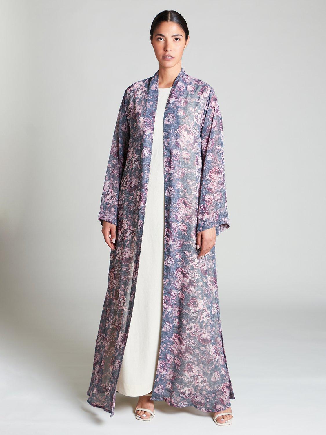 Aab Peony Maxi Kimono
