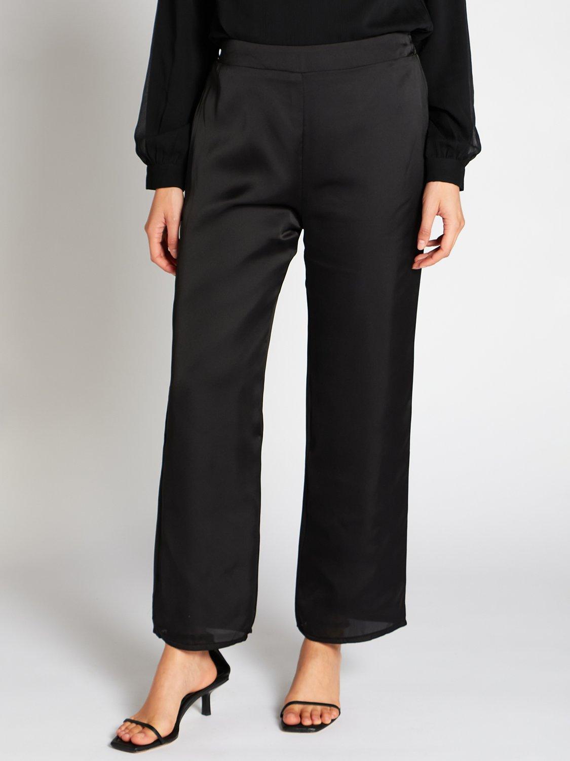 Aab Satin Slim Leg Trousers