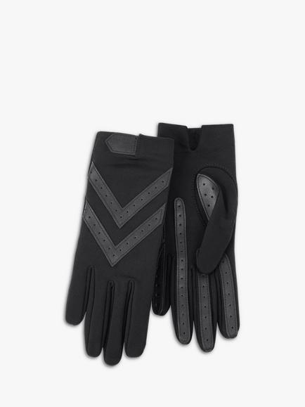 totes Women's Original Stretch SmarTouch Gloves, Black, Black