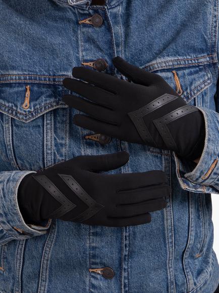 totes Women's Original Stretch SmarTouch Gloves, Black - view 2, Black