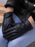 totes 3 Point Leather Smartouch Gloves