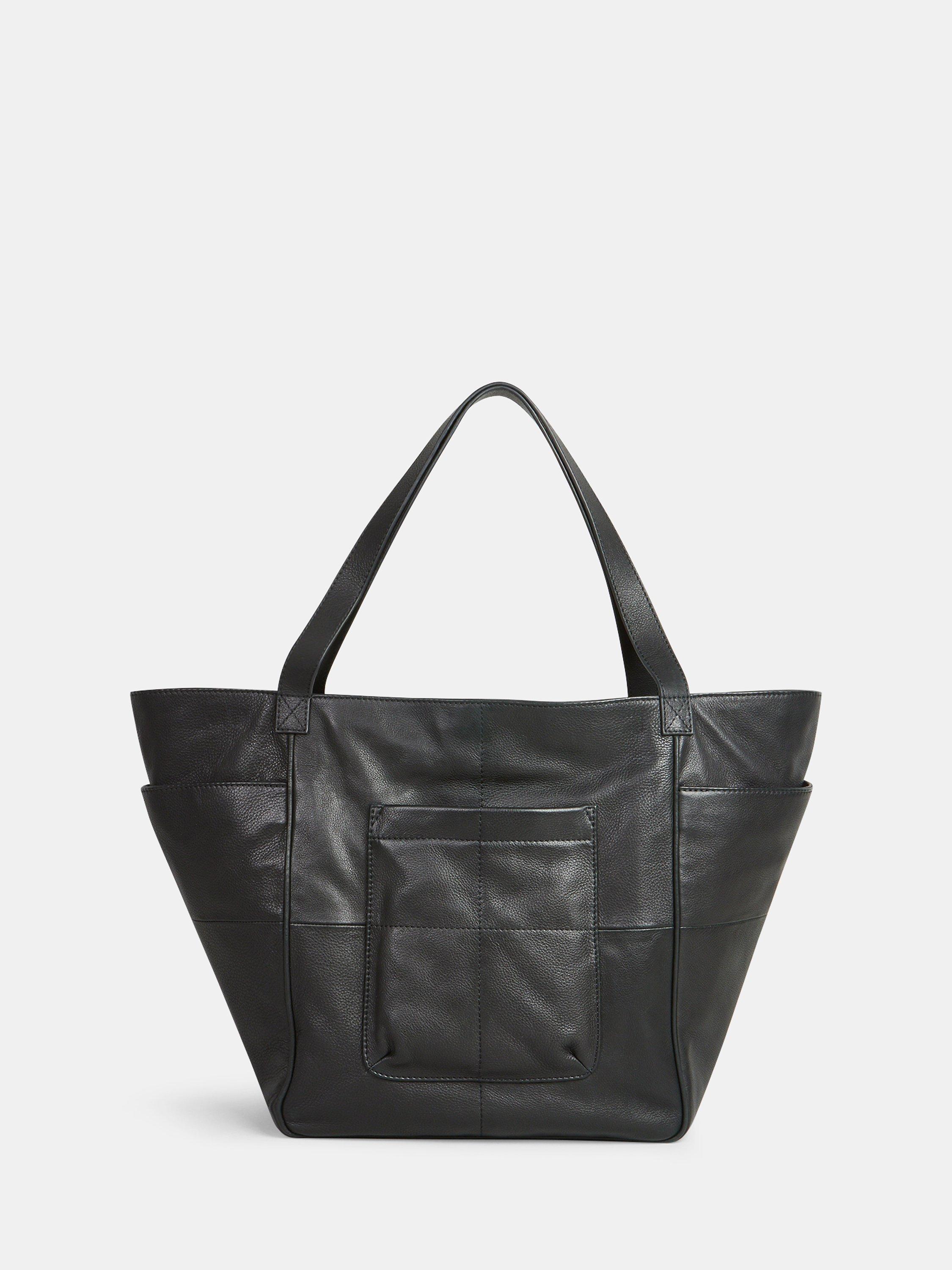 Product image 2 of 4, which shows HUSH Mariana Leather Tote Bag