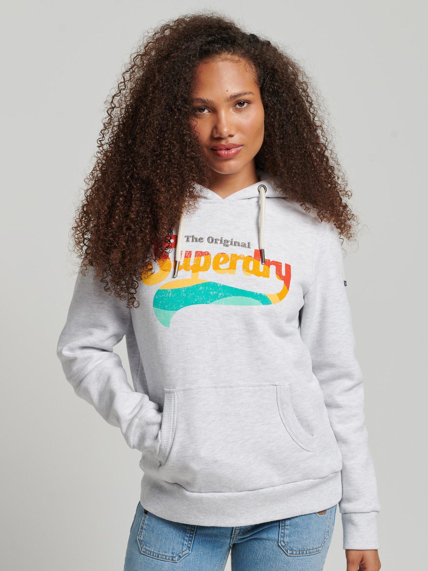 Superdry Vintage Rainbow Hoodie