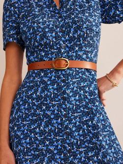 Boden Classic Buckle Belt - view 2, Tan