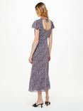 Whistles Daisy Field Lola Dress, Purple/Multi