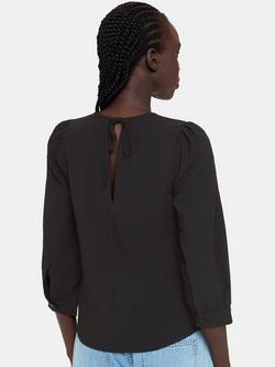 Whistles Zenni Blouse, Black - view 2, Black
