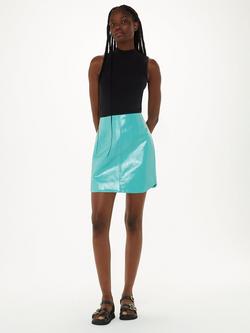 Whistles Ecovero Keyhole Cut Out Top, Black, Black