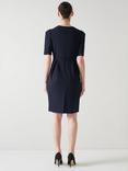 L.K.Bennett Marjorie Crepe Shift Dress, Navy