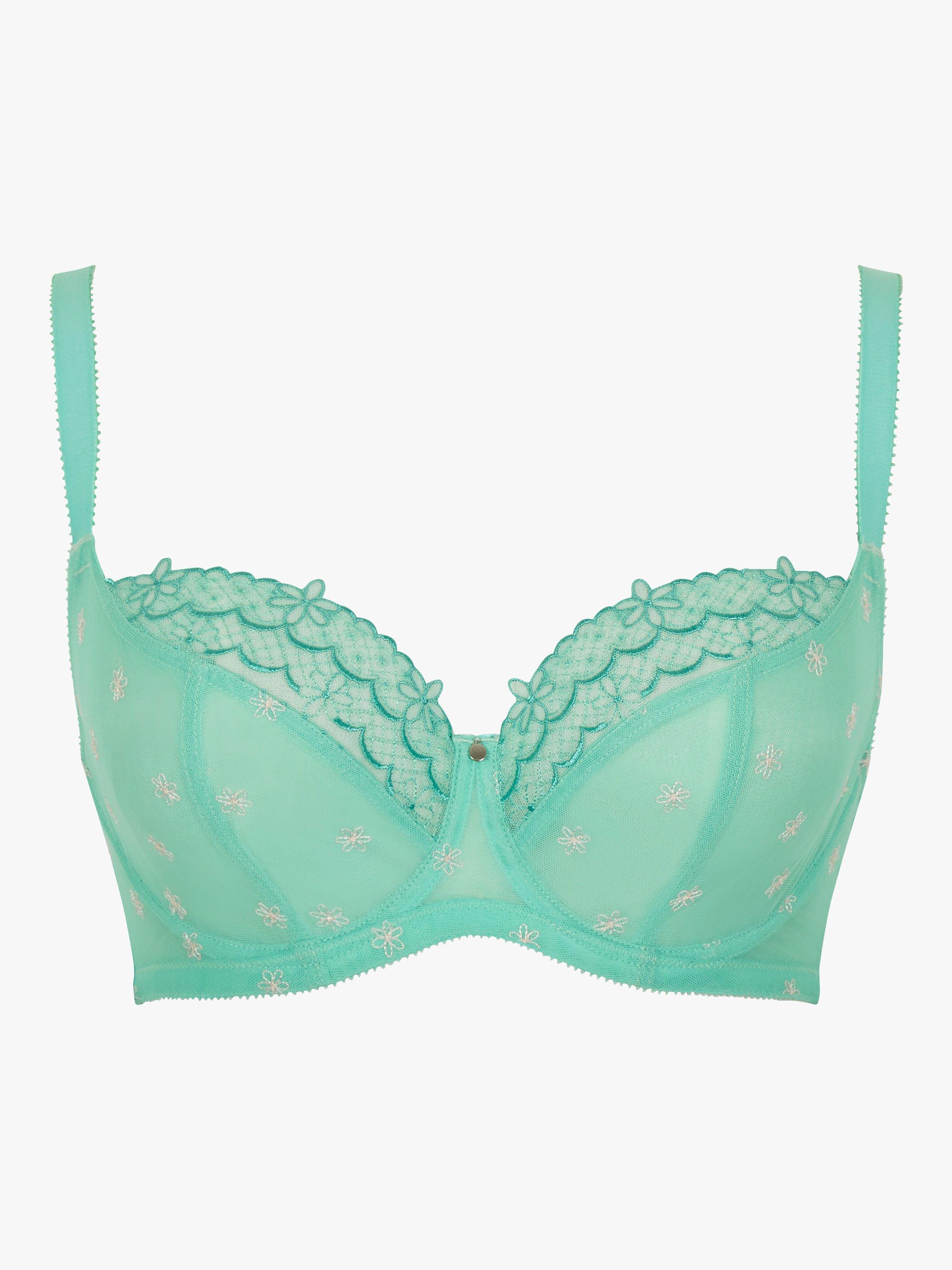 Panache Blossom Balconnette Bra, Jade, 28E