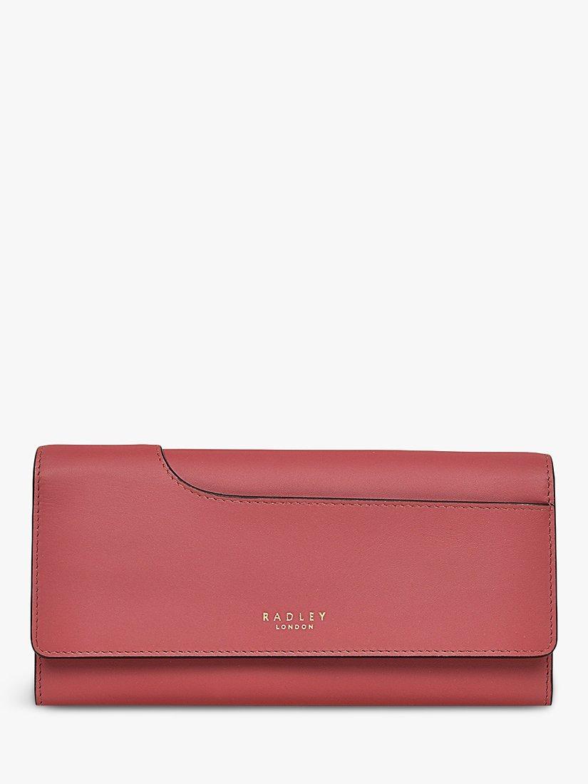Radley Pockets 2.0 Large Flapover Matinee Leather Purse, Copper Pink, One Size