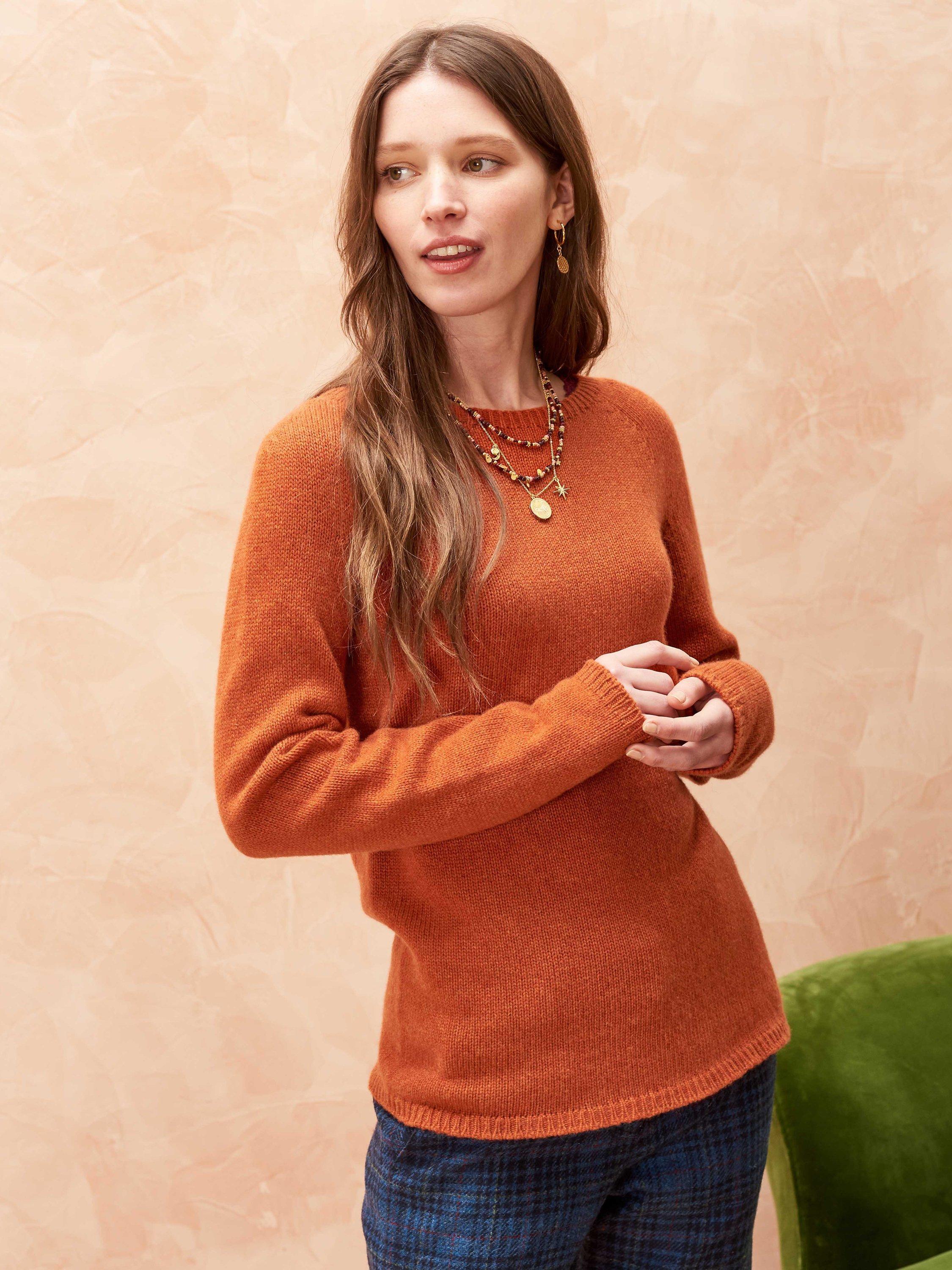 Brora Plain Slouchy Cashmere Jumper
