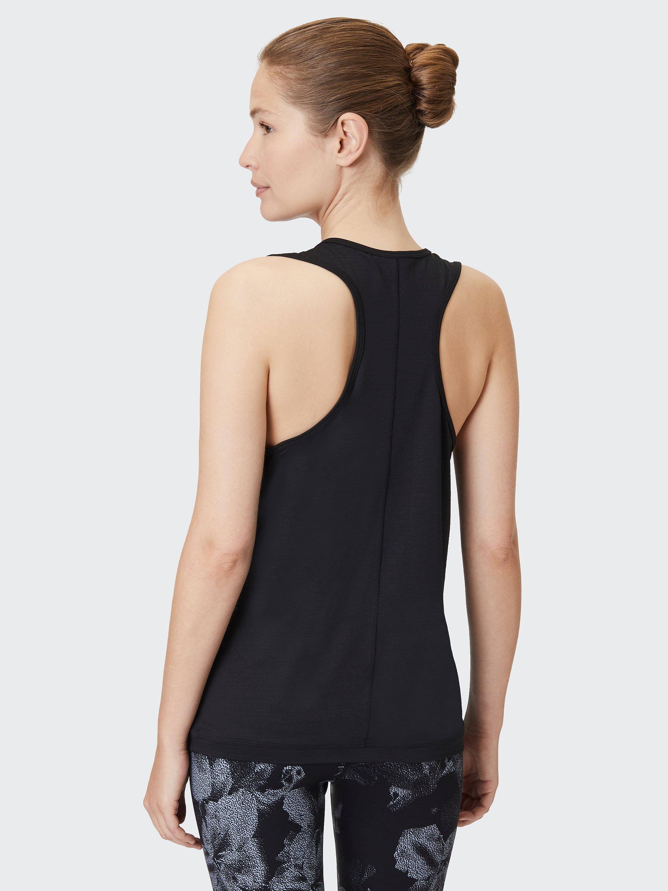Product image 2 of 7, which shows Venice Beach Sibyl Sports Tank Top, Black, XS