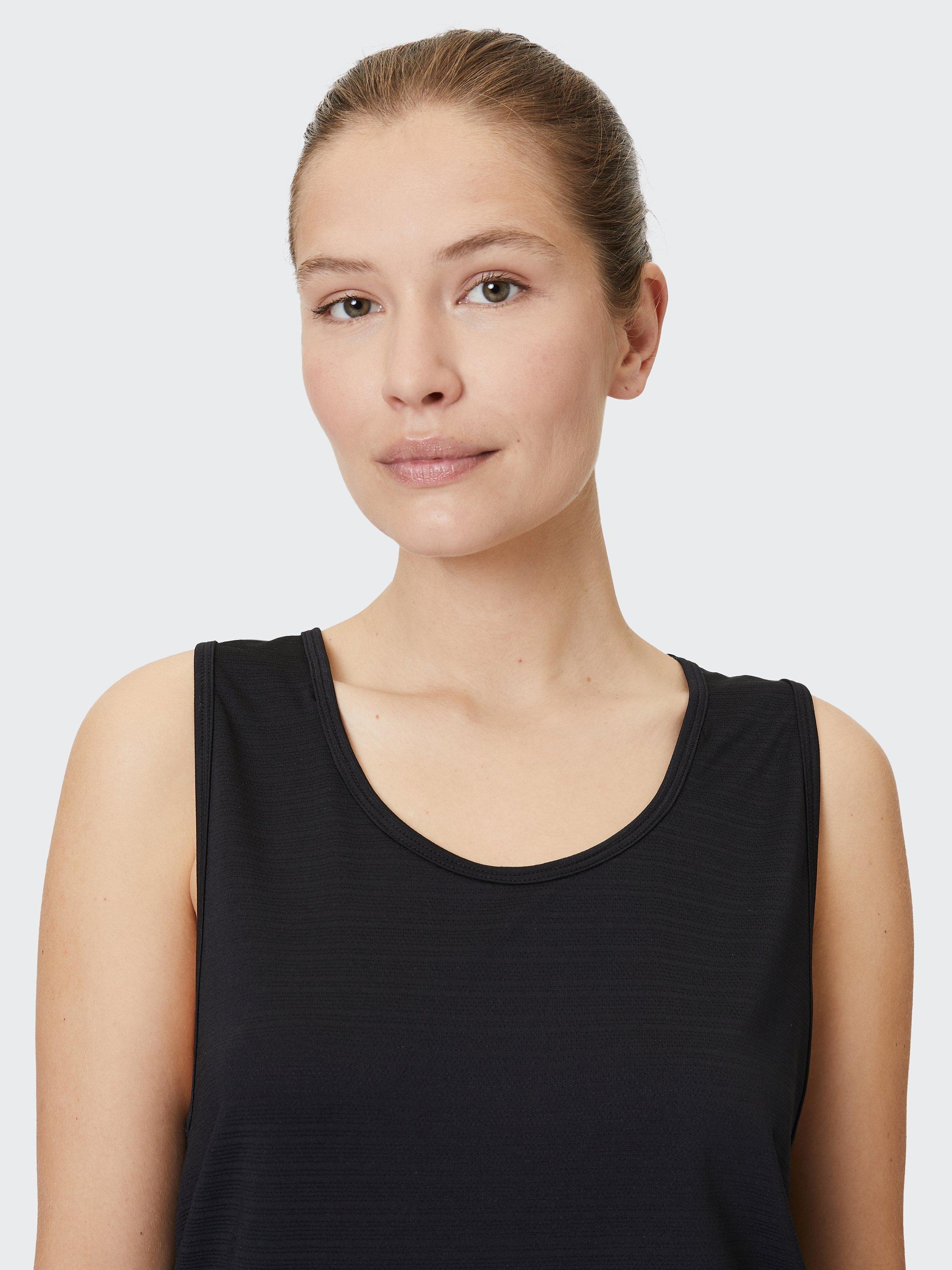 Product image 6 of 7, which shows Venice Beach Sibyl Sports Tank Top, Black, XS