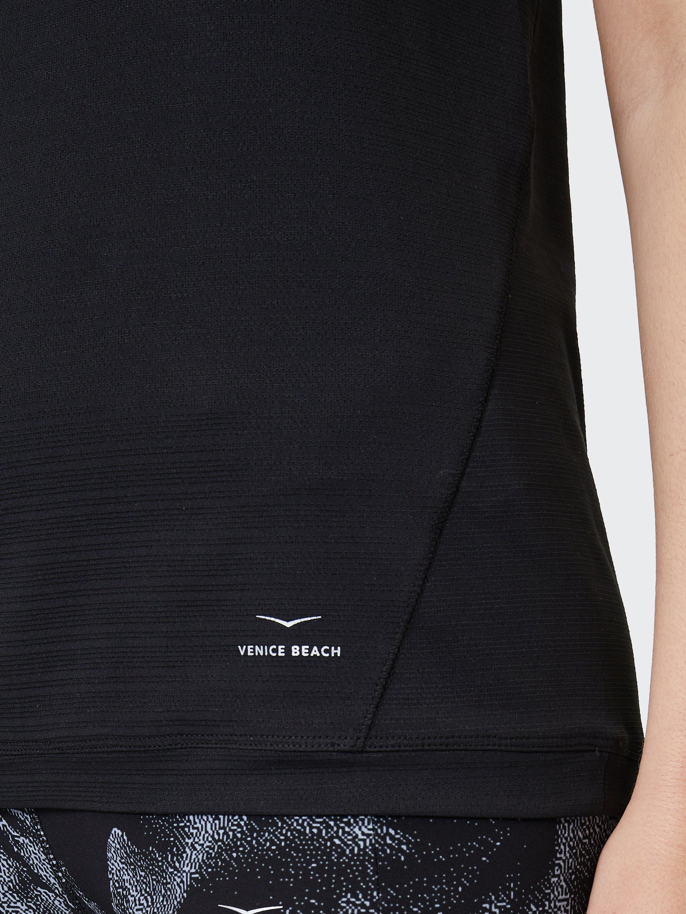 Product image 7 of 7, which shows Venice Beach Sibyl Sports Tank Top, Black, XS