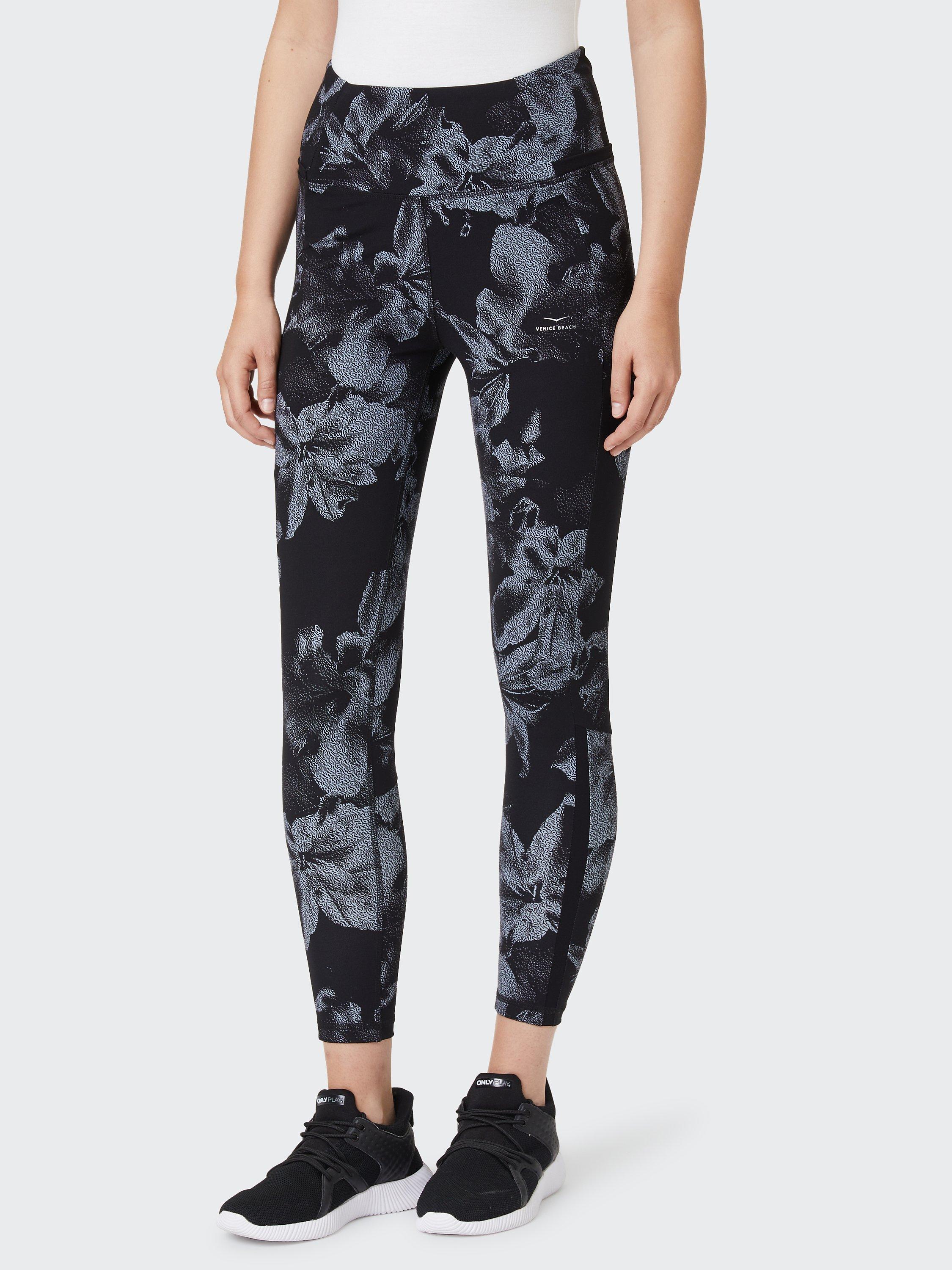 Venice Beach Brea Sports Leggings Digital Bloom