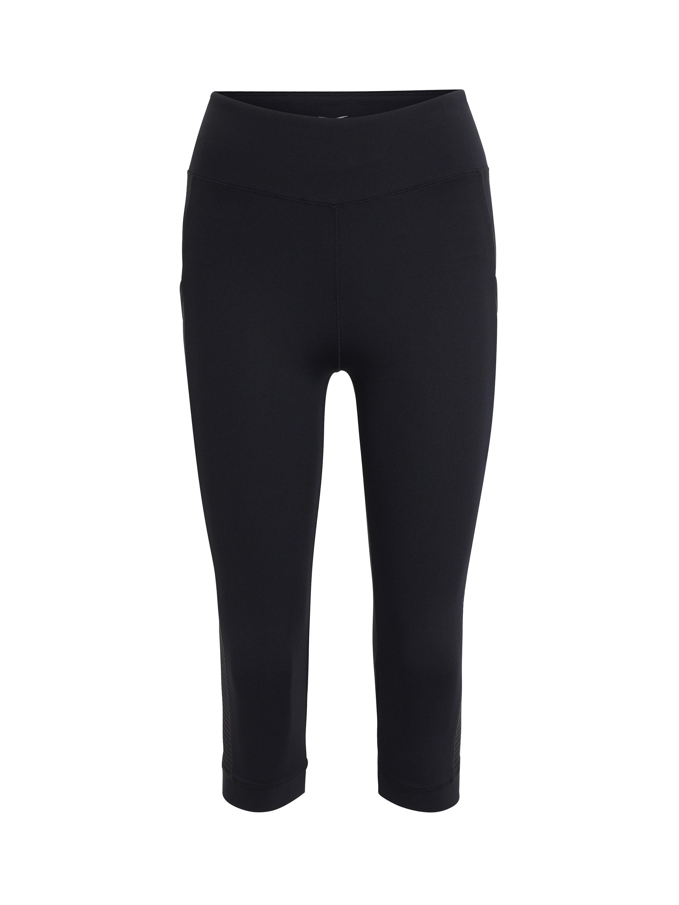Product image 4 of 7, which shows Venice Beach Beeba 3/4 Length Gym Leggings, Black, S