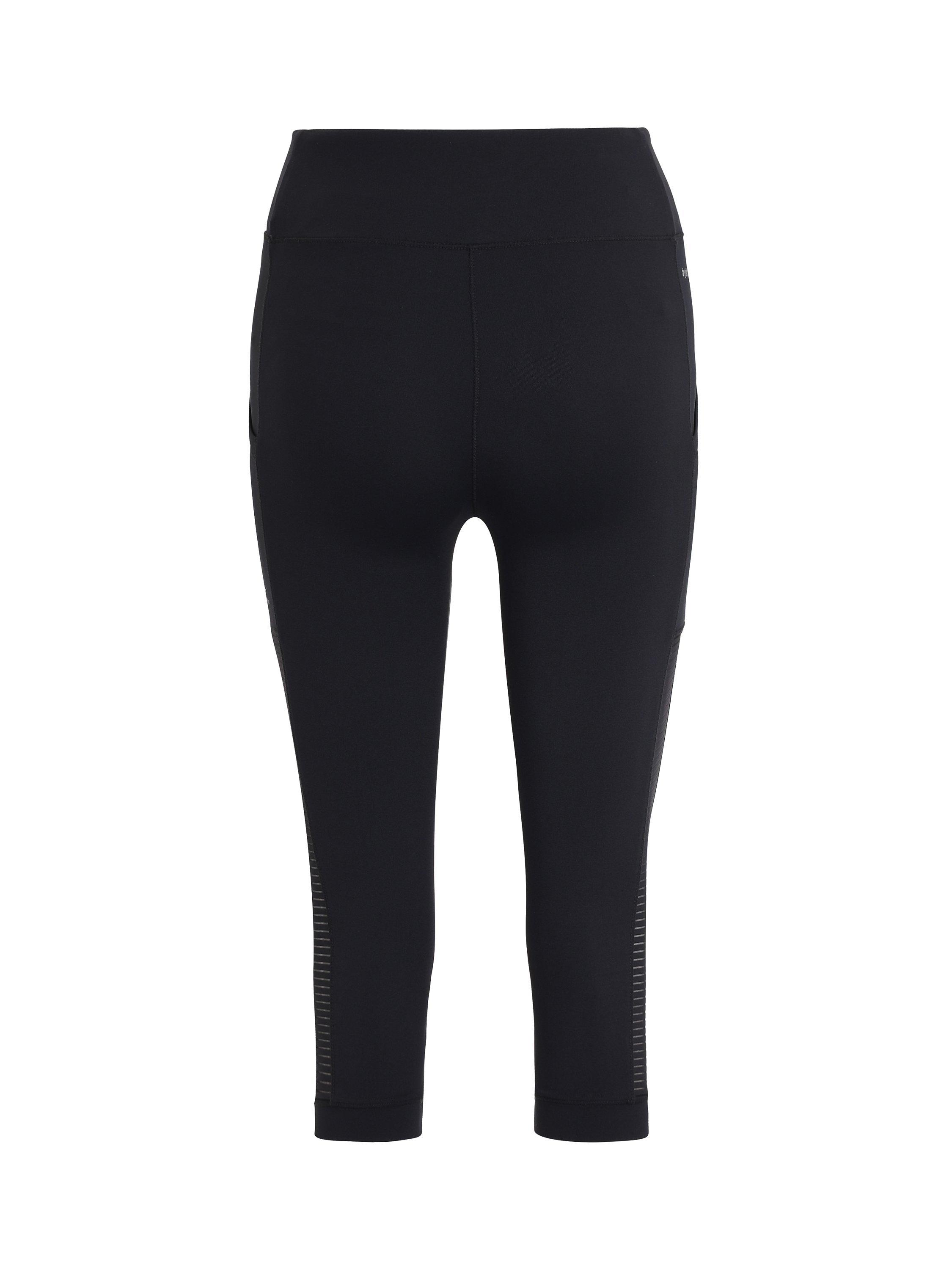 Product image 5 of 7, which shows Venice Beach Beeba 3/4 Length Gym Leggings, Black, S