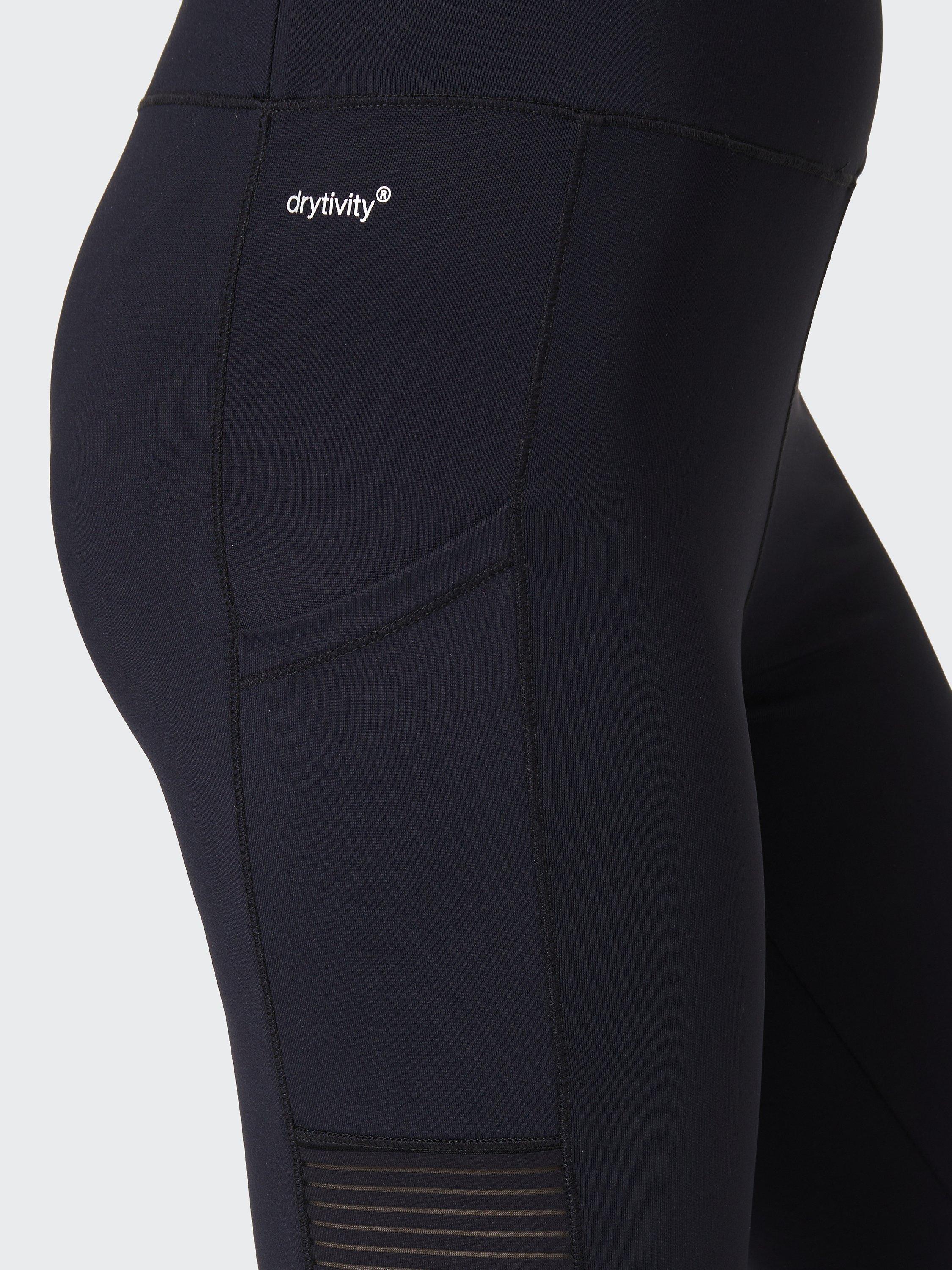 Product image 7 of 7, which shows Venice Beach Beeba 3/4 Length Gym Leggings, Black, S