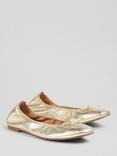 L.K.Bennett Trilly Leather Ballet Pumps