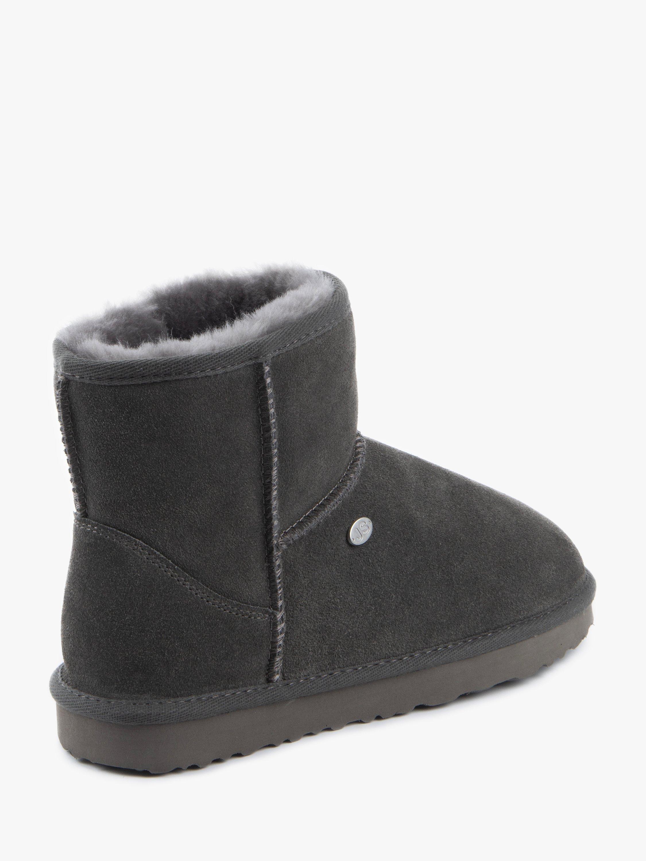 Product image 3 of 6, which shows Just Sheepskin Mini Classic Boots, Granite, 3