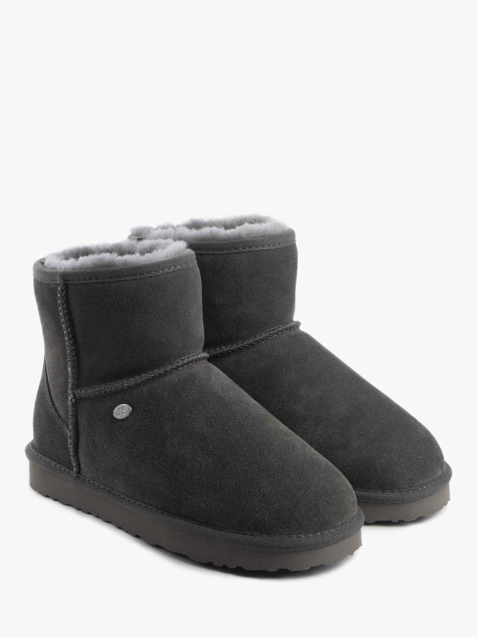 Product image 5 of 6, which shows Just Sheepskin Mini Classic Boots, Granite, 3