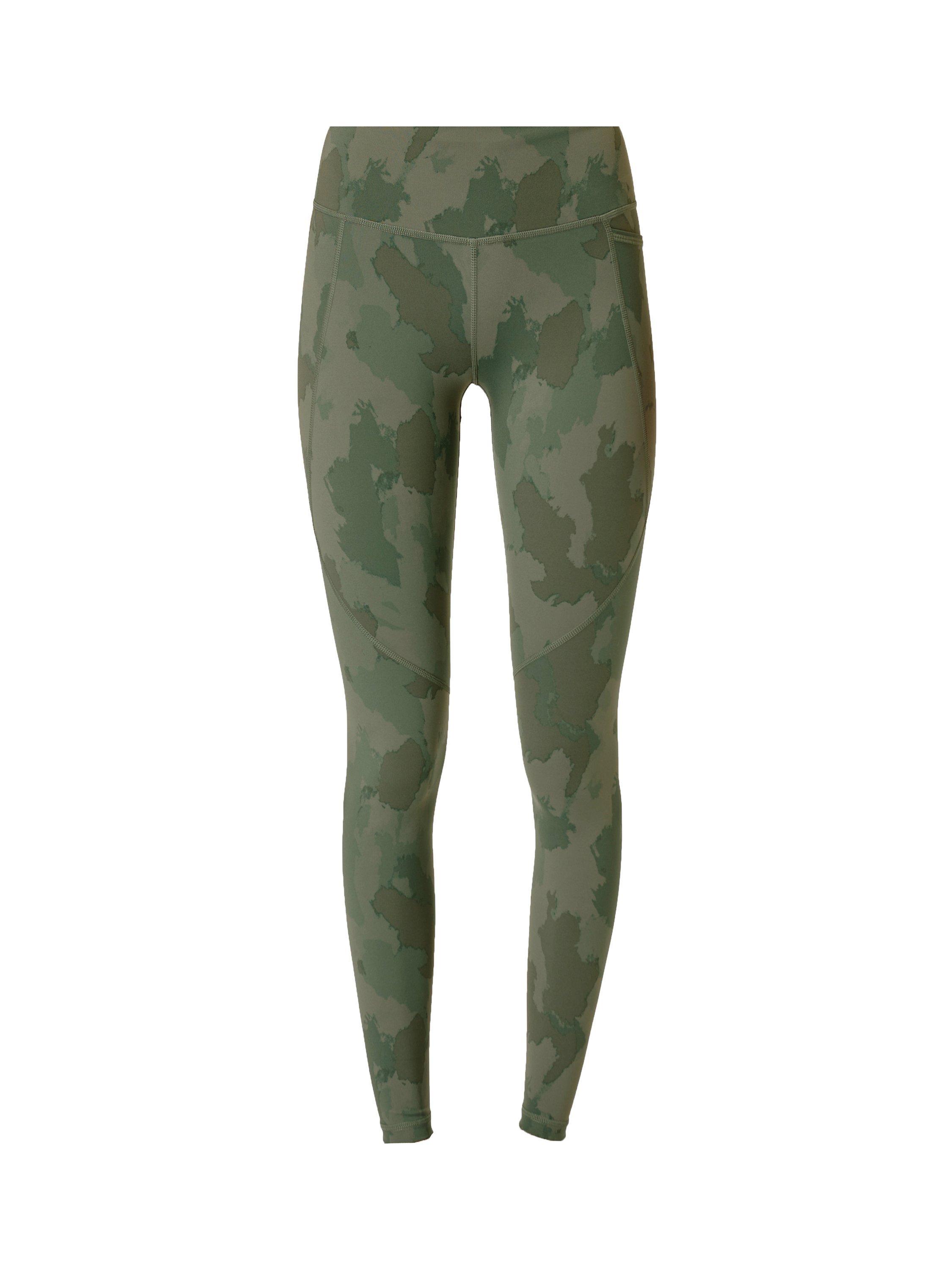 Product image 4 of 5, which shows Sweaty Betty Power Gym Leggings, Green Painted Camo, XXS