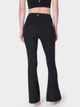 Sweaty Betty Super Soft 32" Flare Yoga Trousers, Black