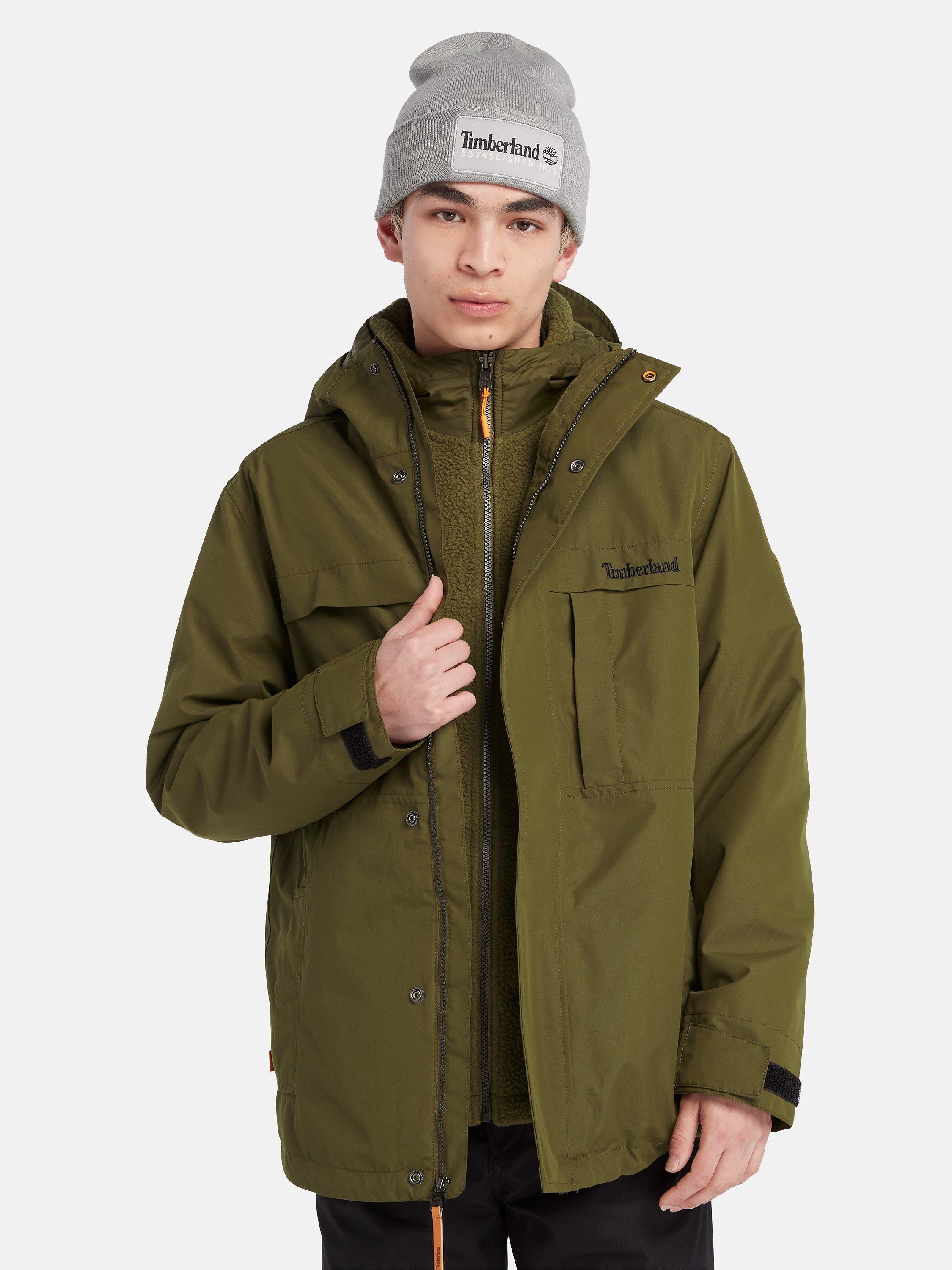 Timberland Benton Water Proof 3in1 Jacket, Dark Olive