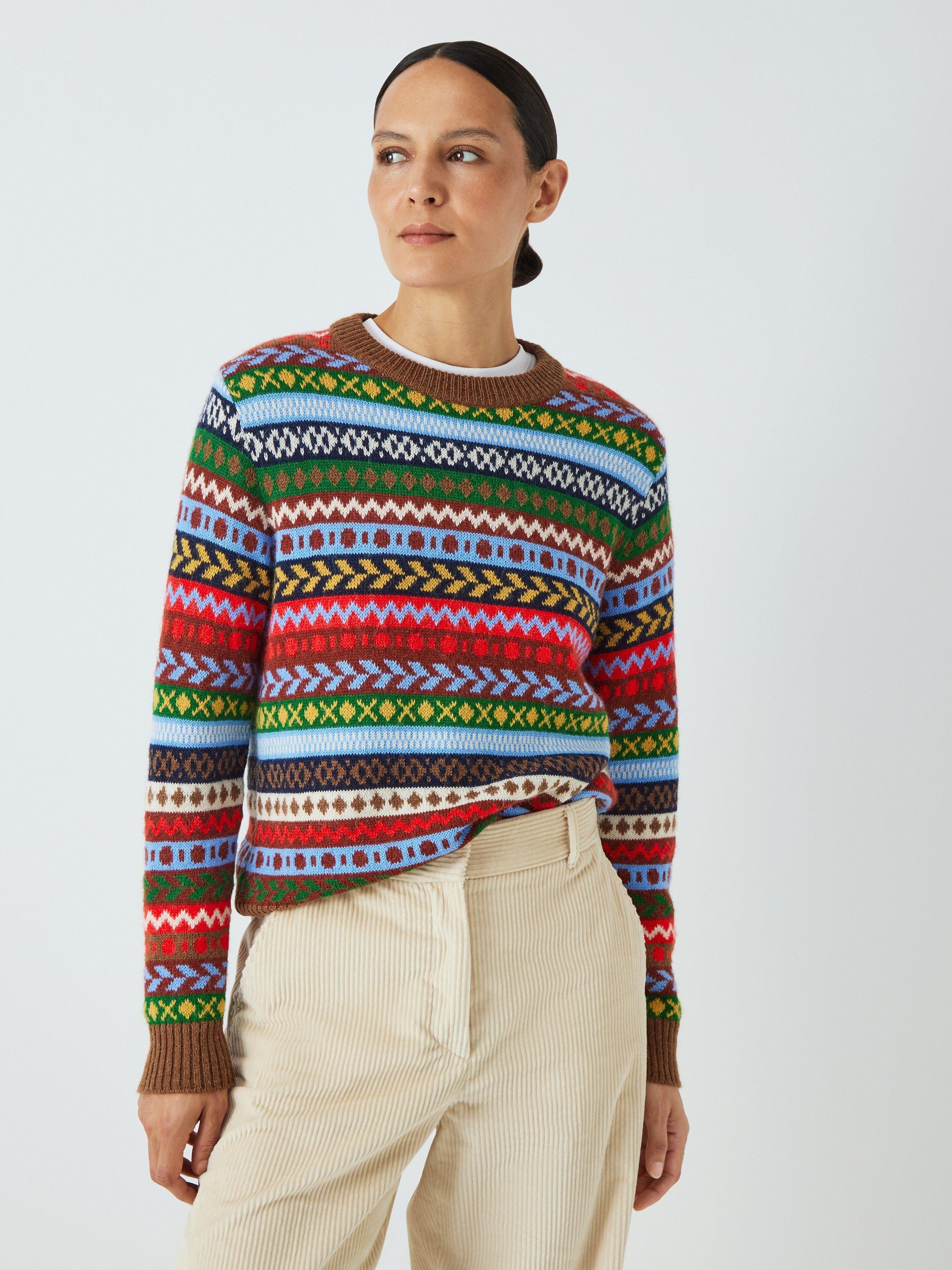Weekend MaxMara Edicola Jaquard Knit Jumper, Multi