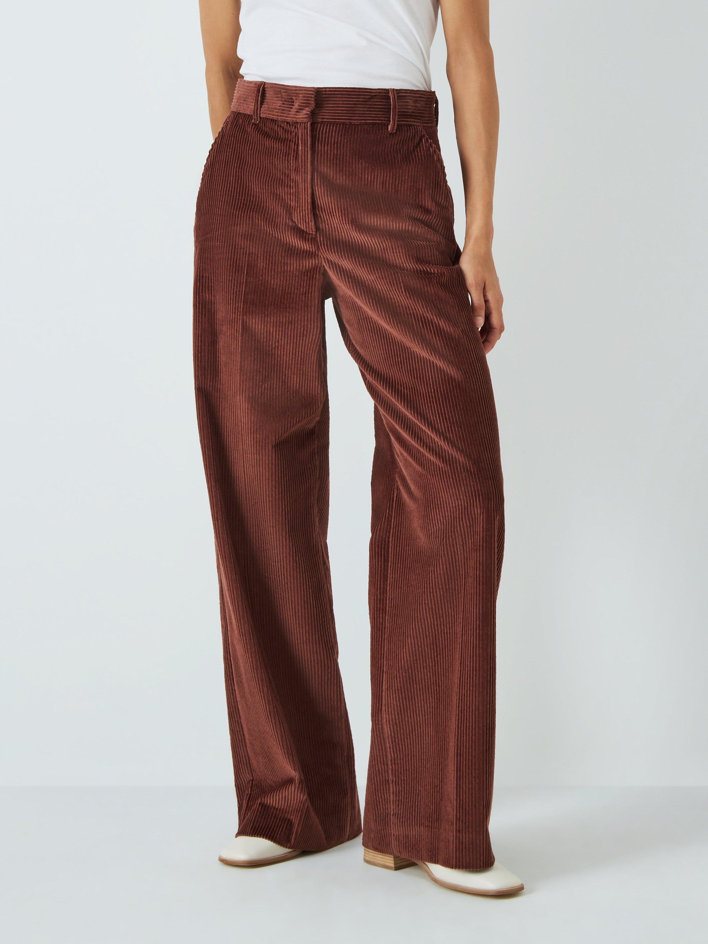 Weekend MaxMara Tania Corduroy Trousers, Rust