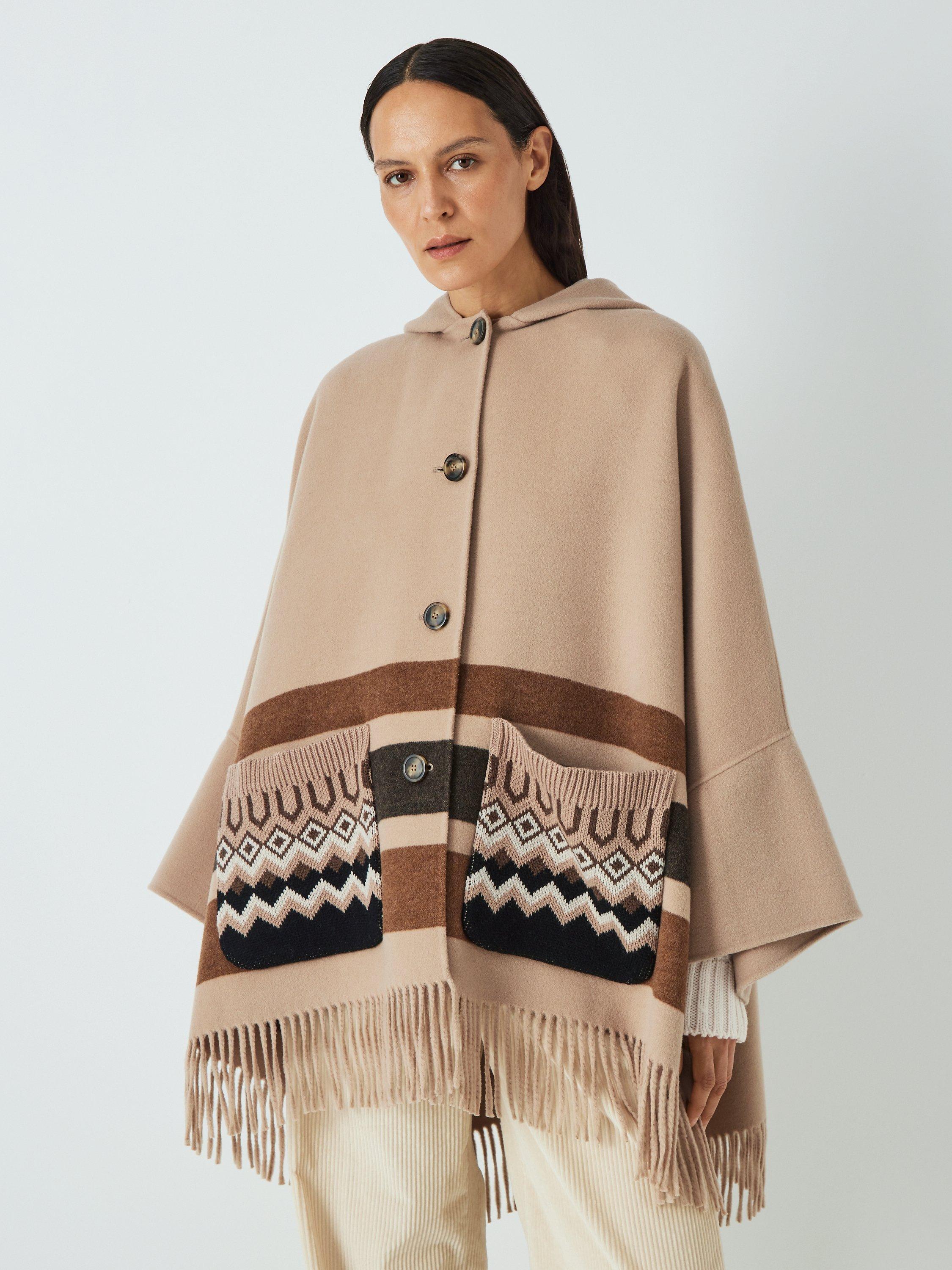 Weekend MaxMara Xiria Cape Coat, Camel