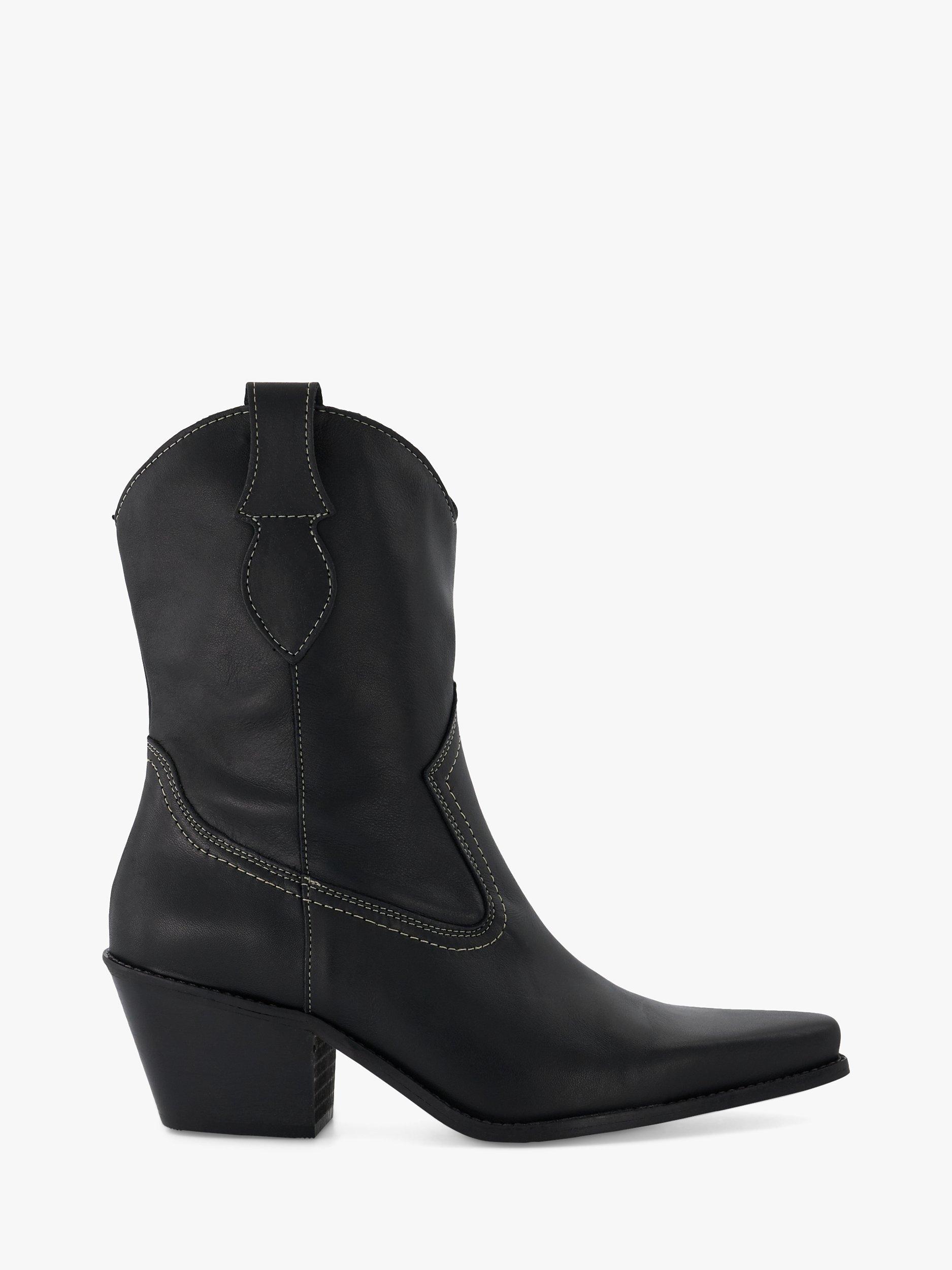 Dune Pardner Leather Cowboy Boots
