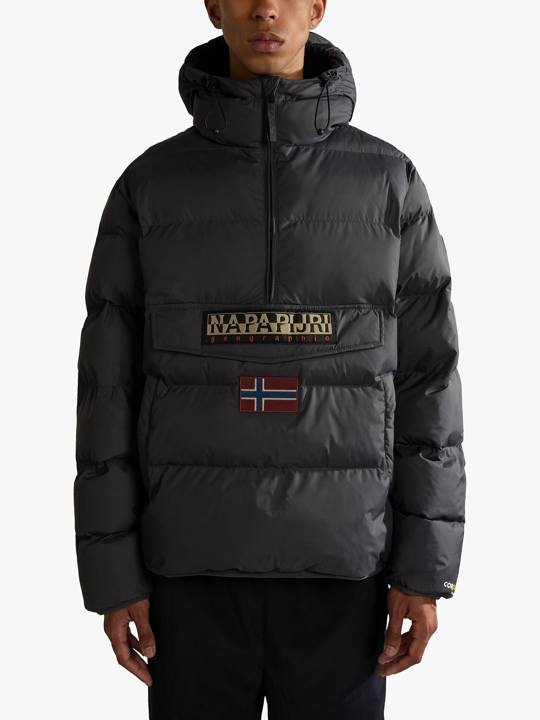 Napapijri Rainforest Pocket Puffer Jacket, Dark Grey